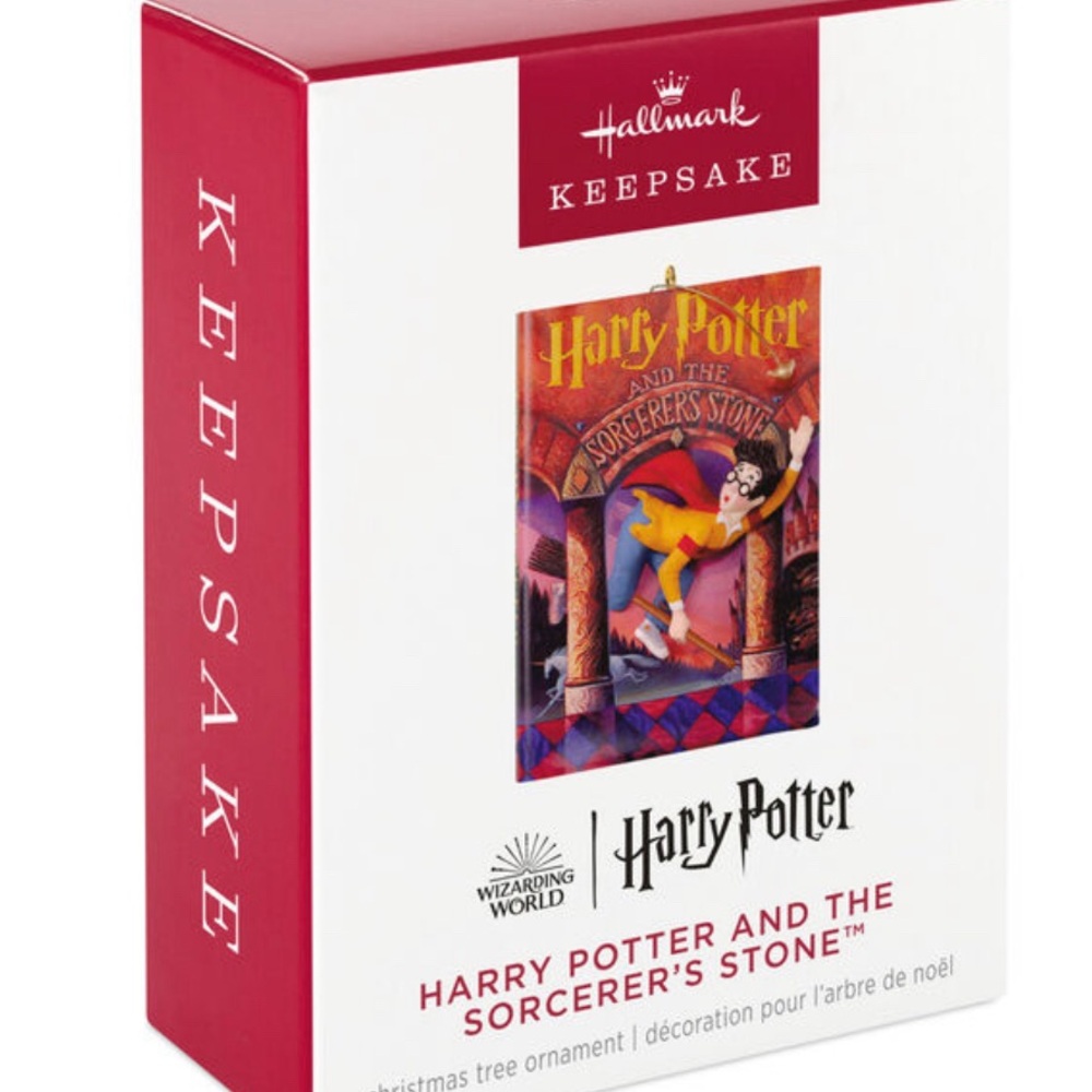 Hallmark Harry Potter and the  Sorcerer’s Stone Book Ornament NIB